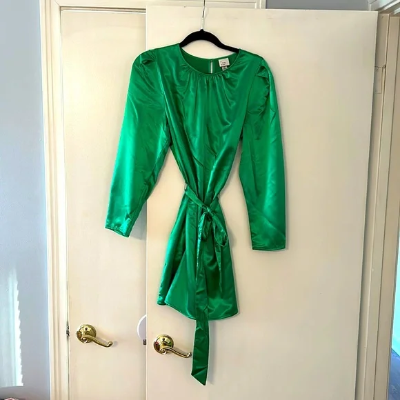 green satin dress target Hunter Green Velvet V-Neck Bridesmaid Dress A-Line Floor-Length